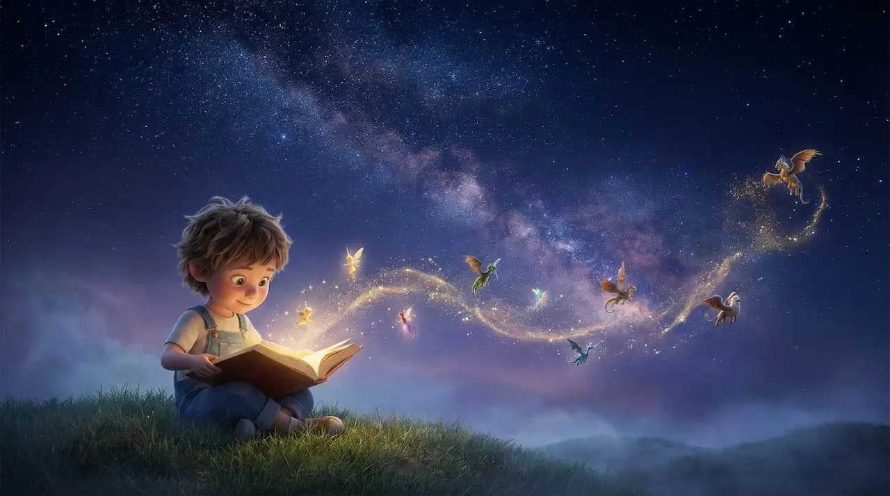 Magical world background