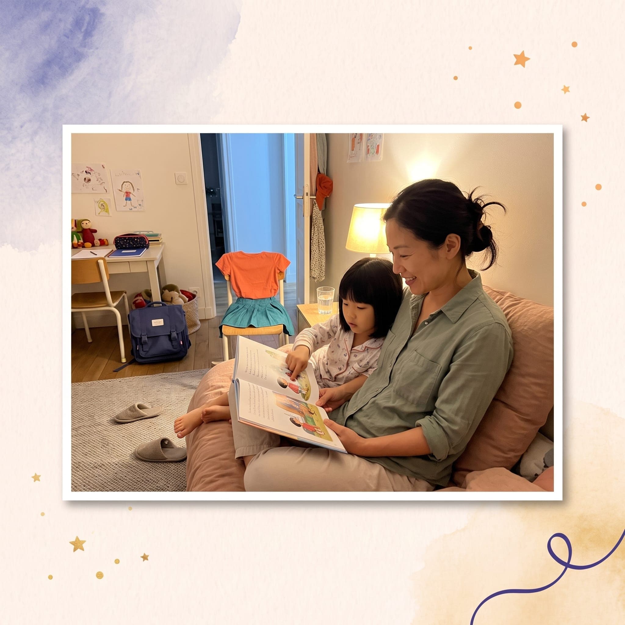 Ma rentrée des classes — moment de lecture en famille