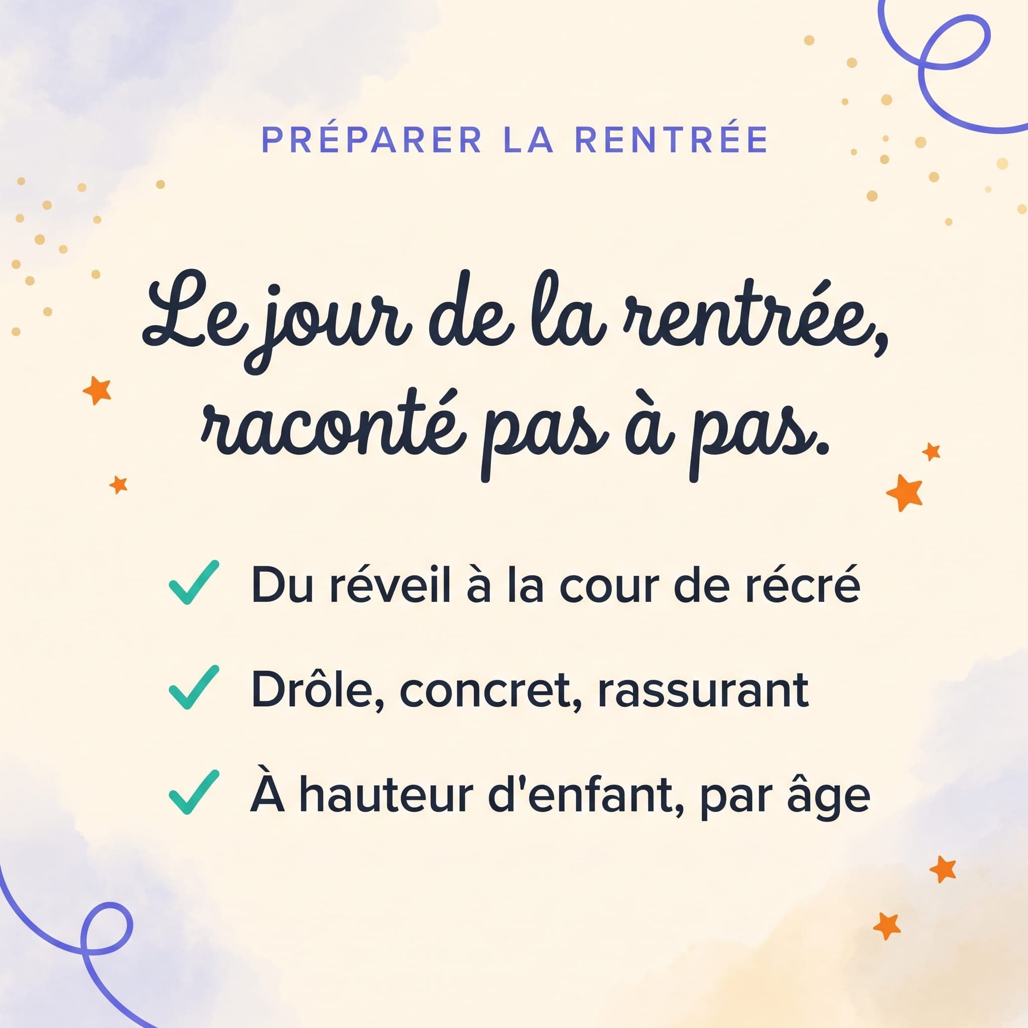 Ma rentrée des classes — univers du livre