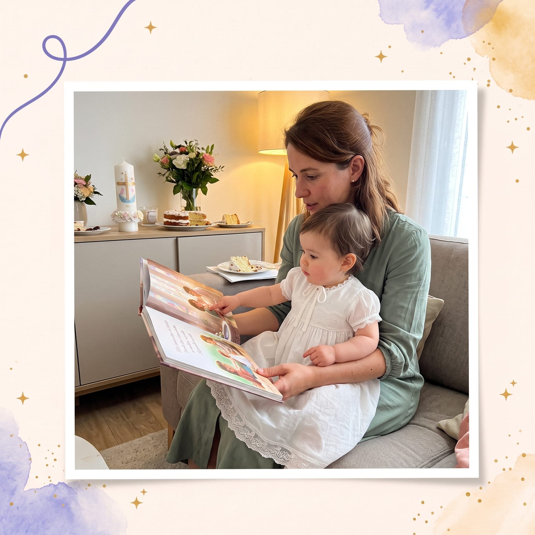 Mon baptême — moment de lecture en famille
