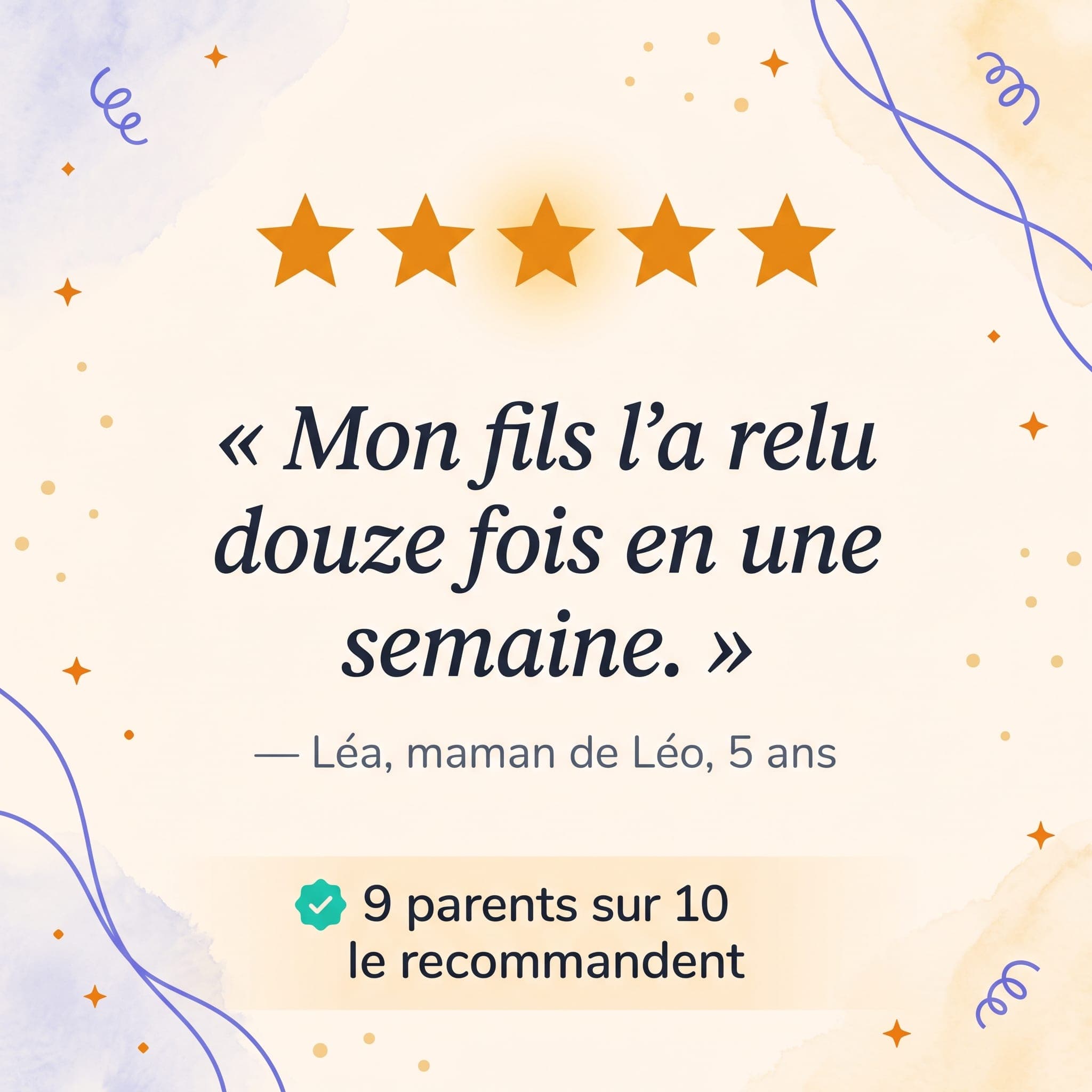 Mon baptême — avis clients