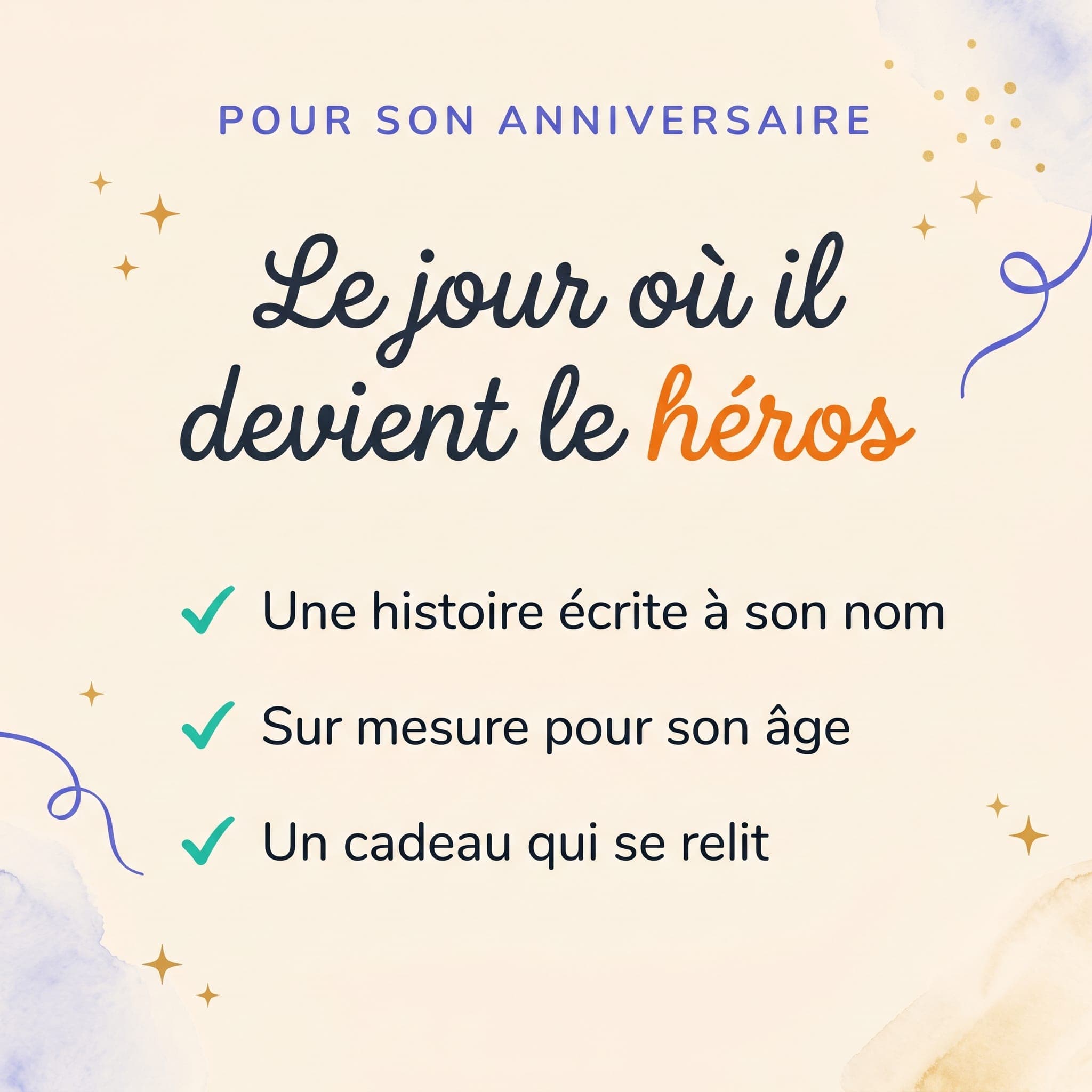Mon livre d'anniversaire — univers du livre