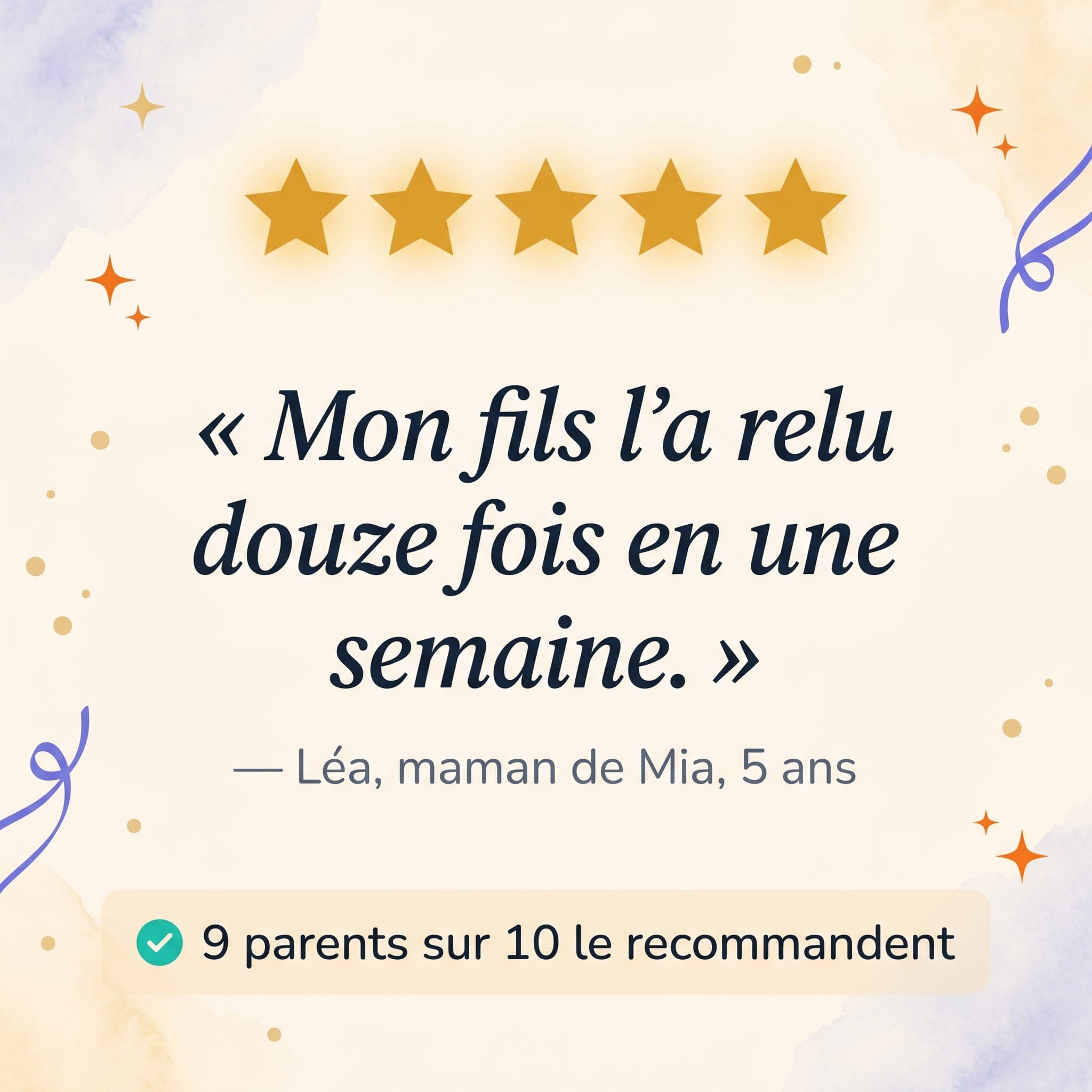Mon livre d'anniversaire — avis clients