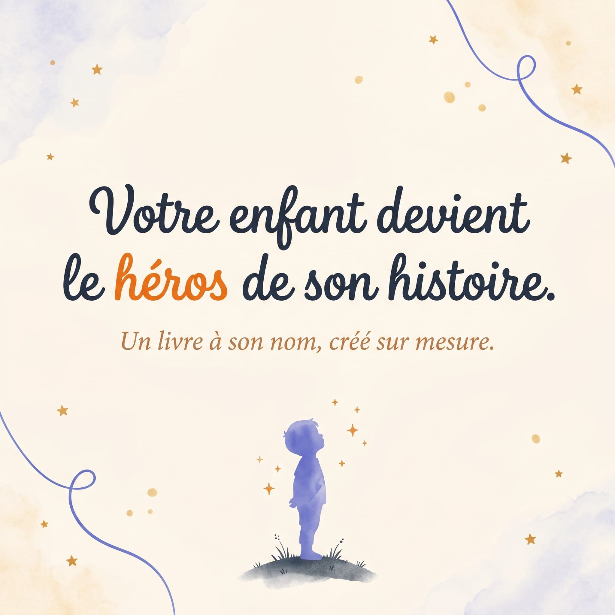 Mon livre sur mesure — promesse au lecteur