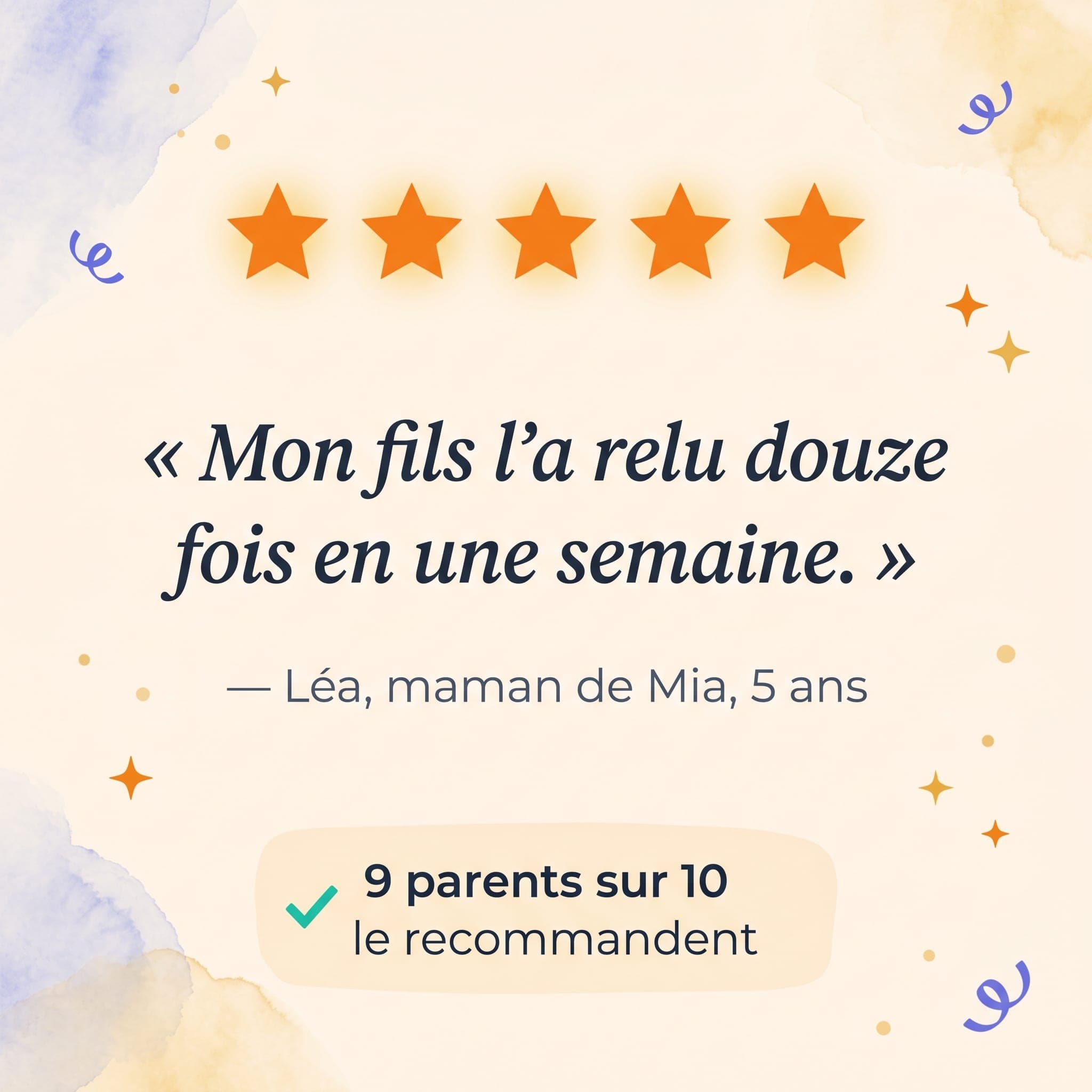 Mon livre personnalisé — avis clients
