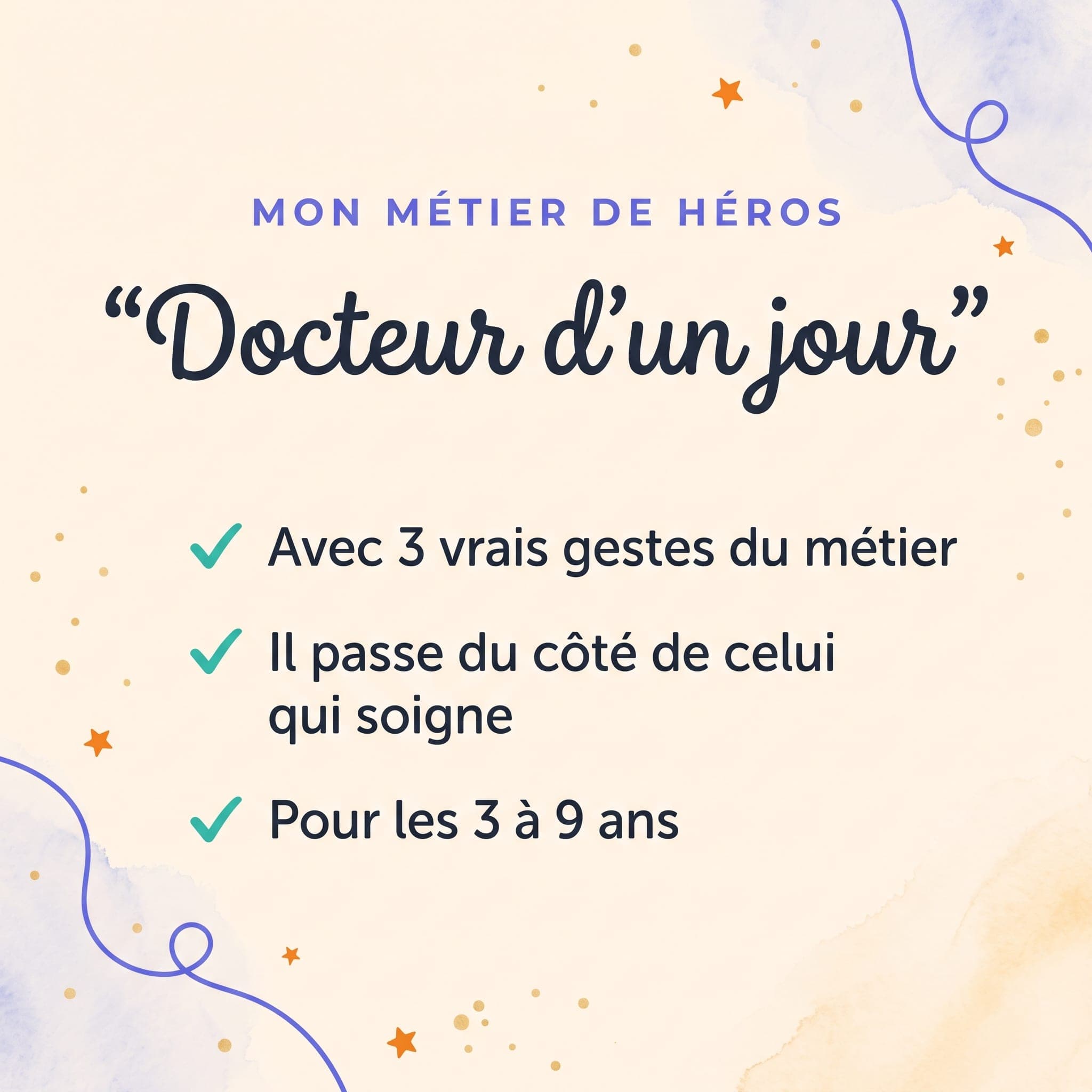 Docteur d'un jour — univers du livre