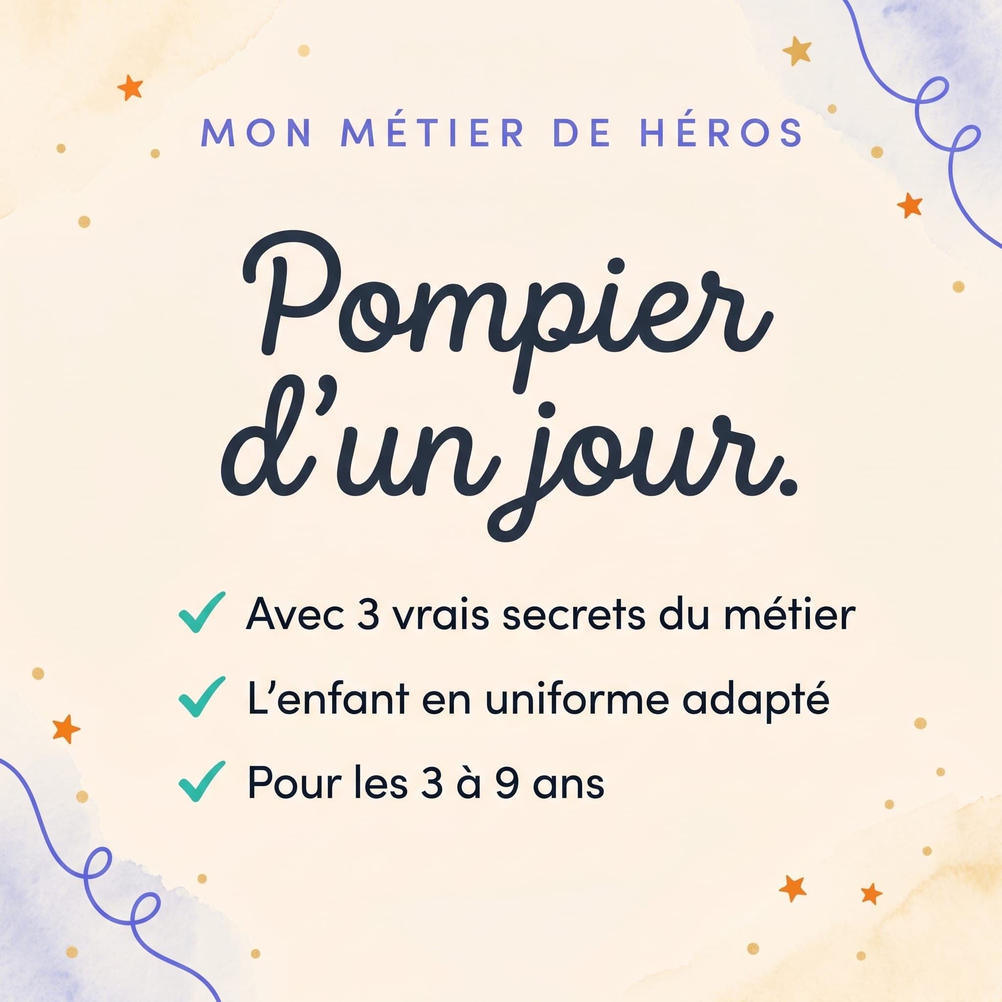 Pompier d'un jour — univers du livre