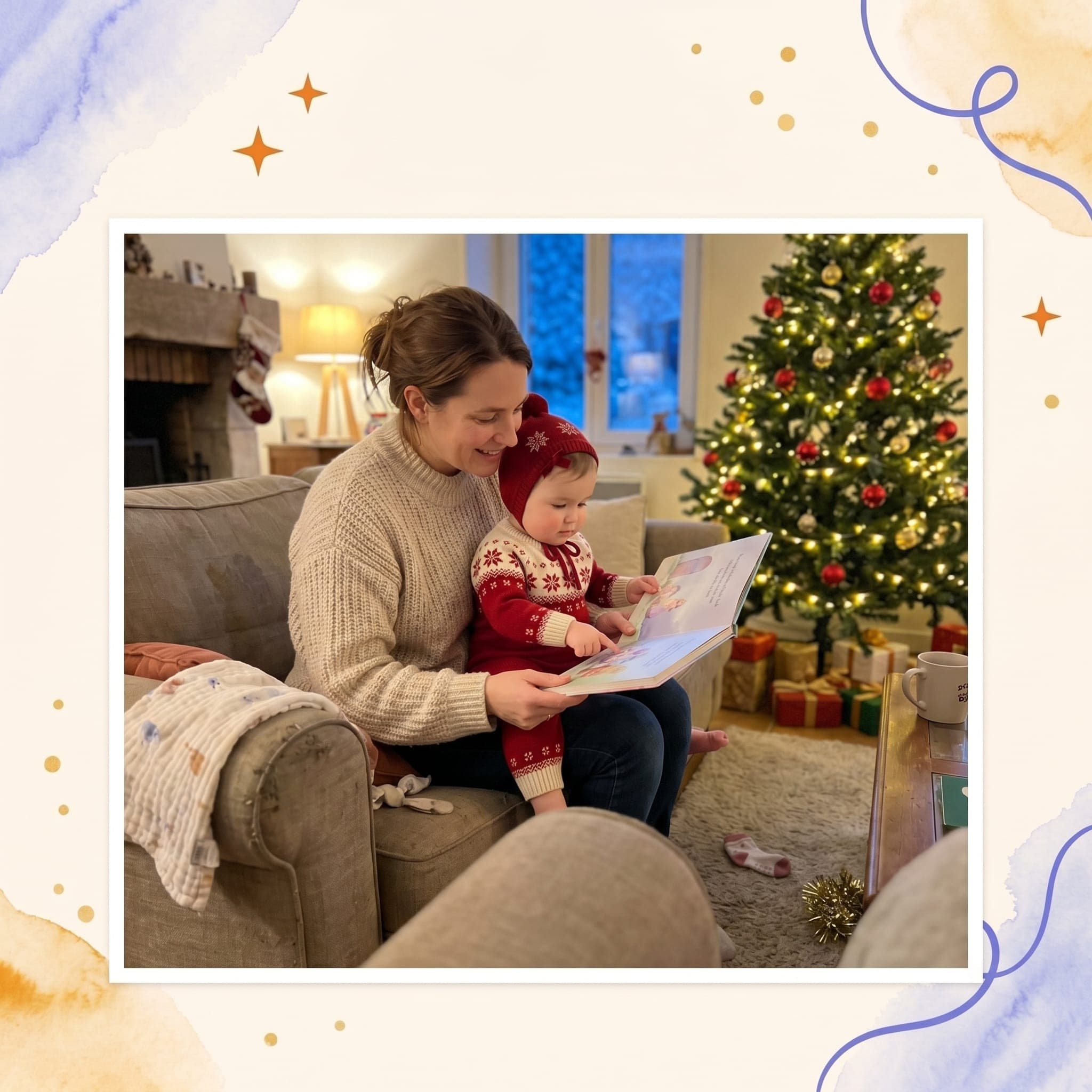 Mon premier Noël — moment de lecture en famille