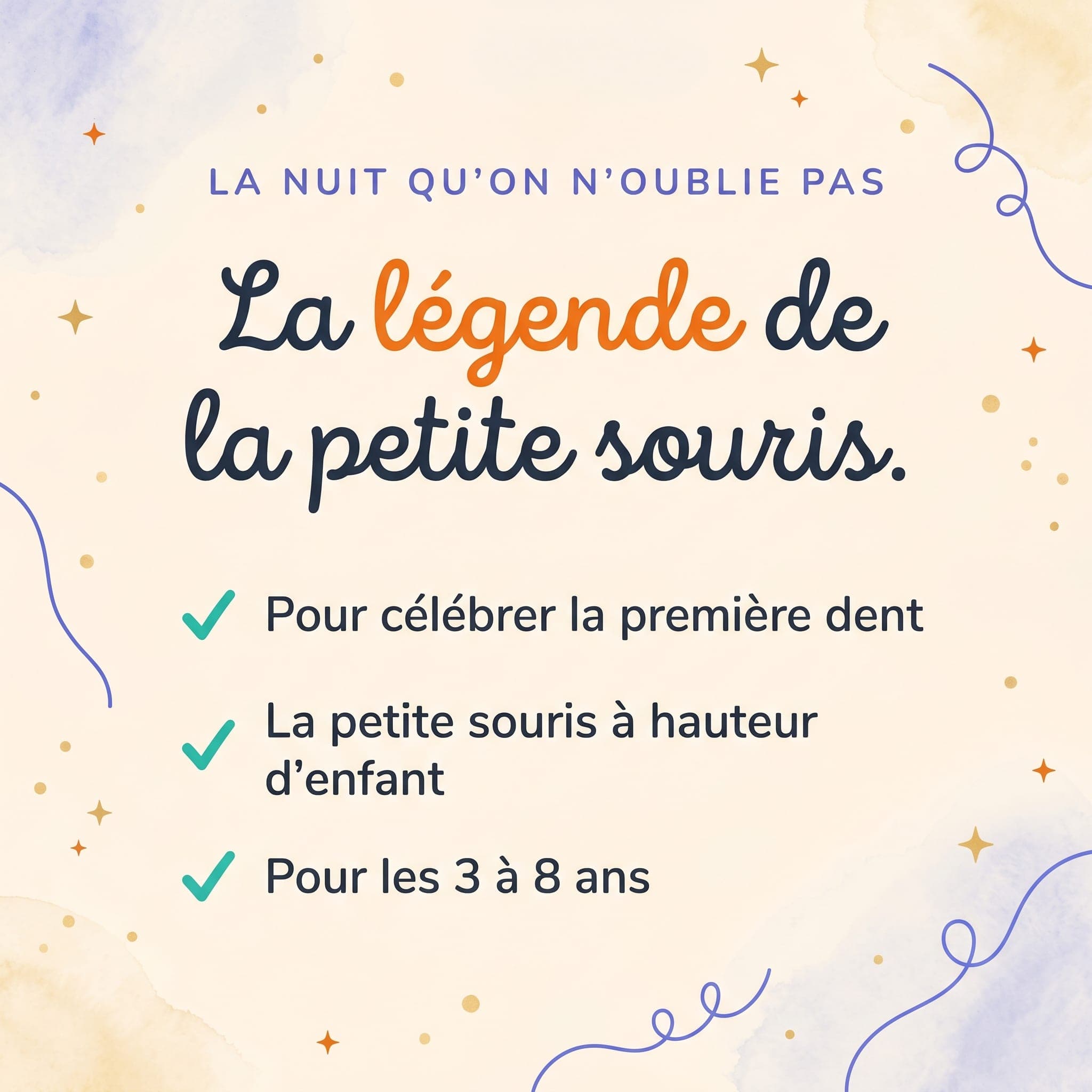 La nuit de ma première dent — univers du livre