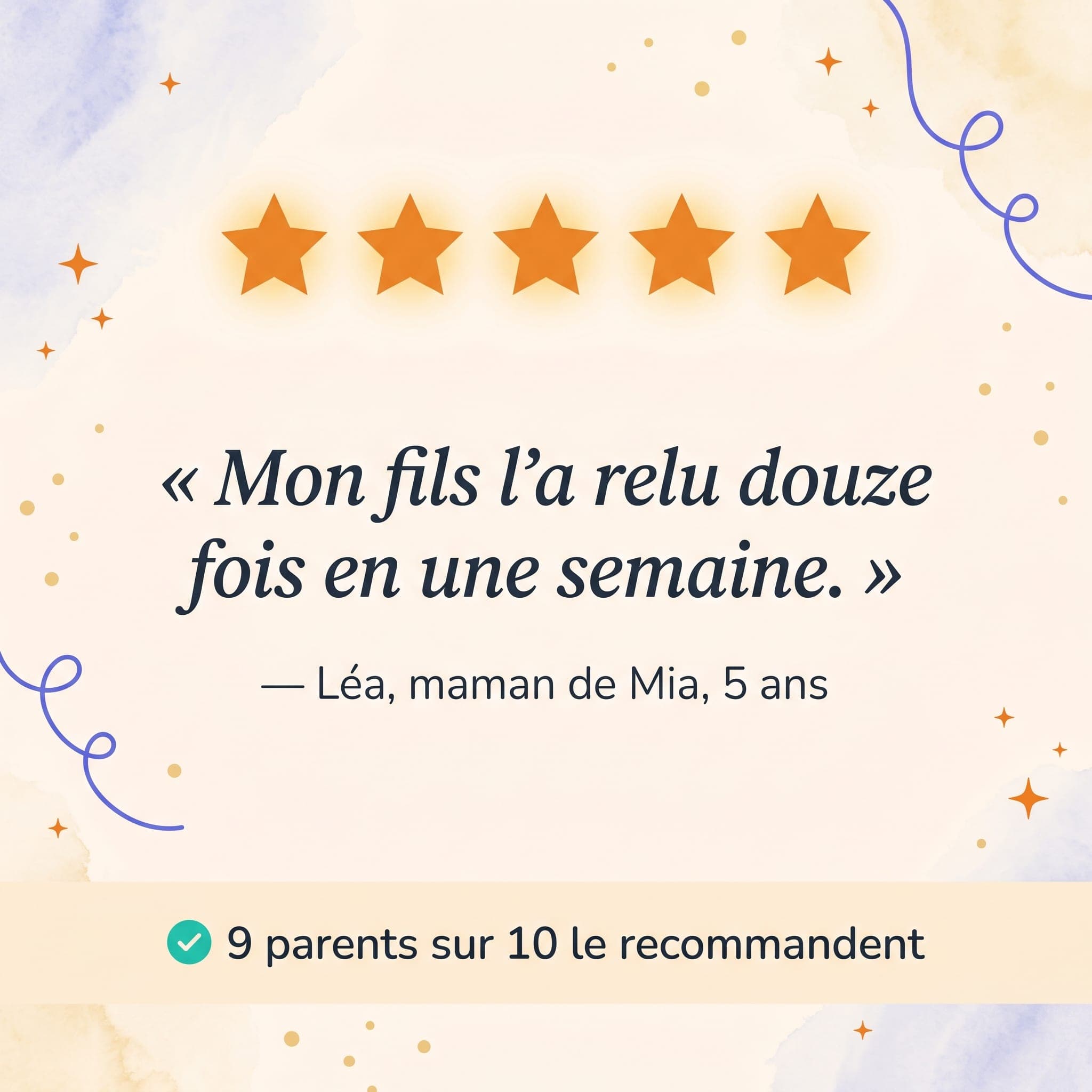 La nuit de ma première dent — avis clients