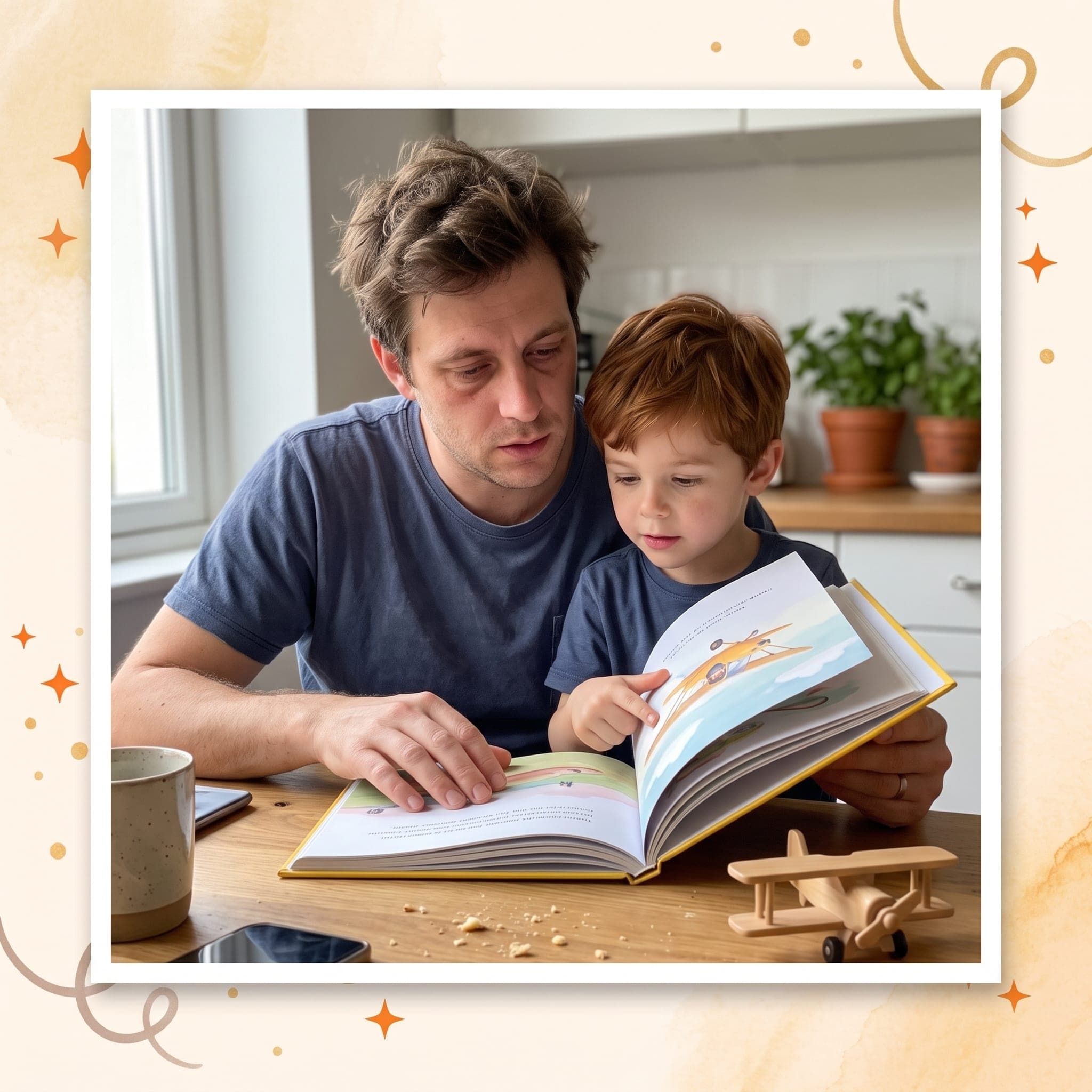 Mon petit avion — moment de lecture en famille