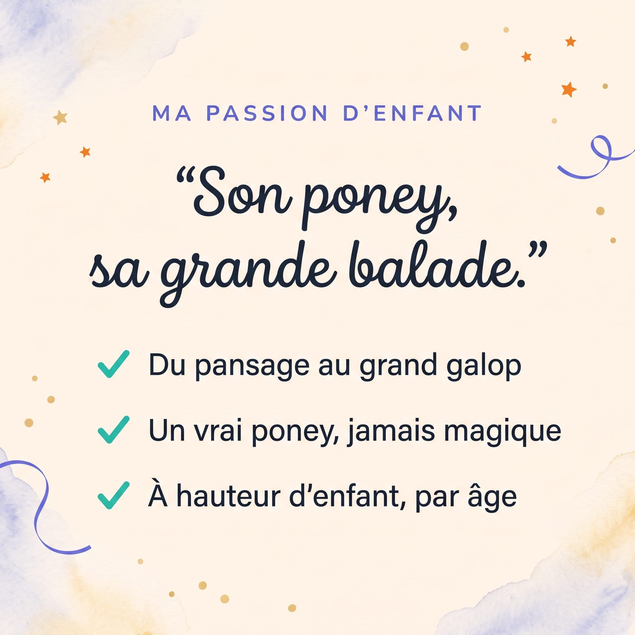 Mon poney et moi — univers du livre