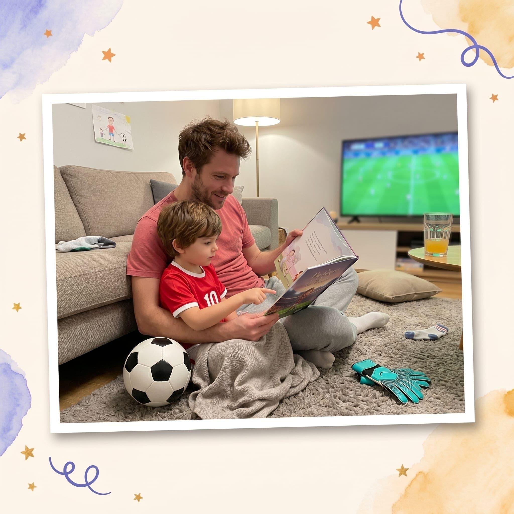 Ma Coupe du Monde — moment de lecture en famille