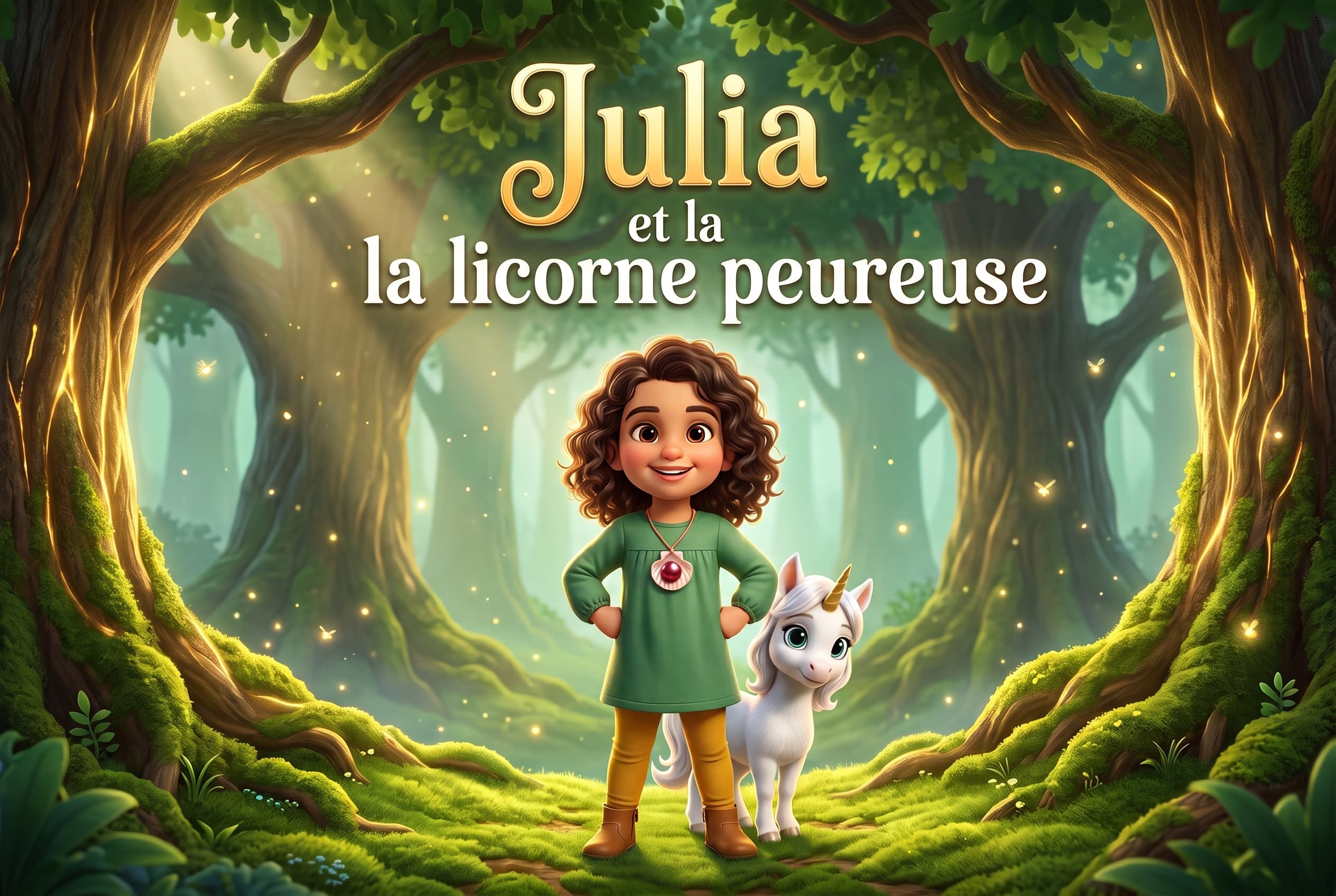Julia et la licorne peureuse