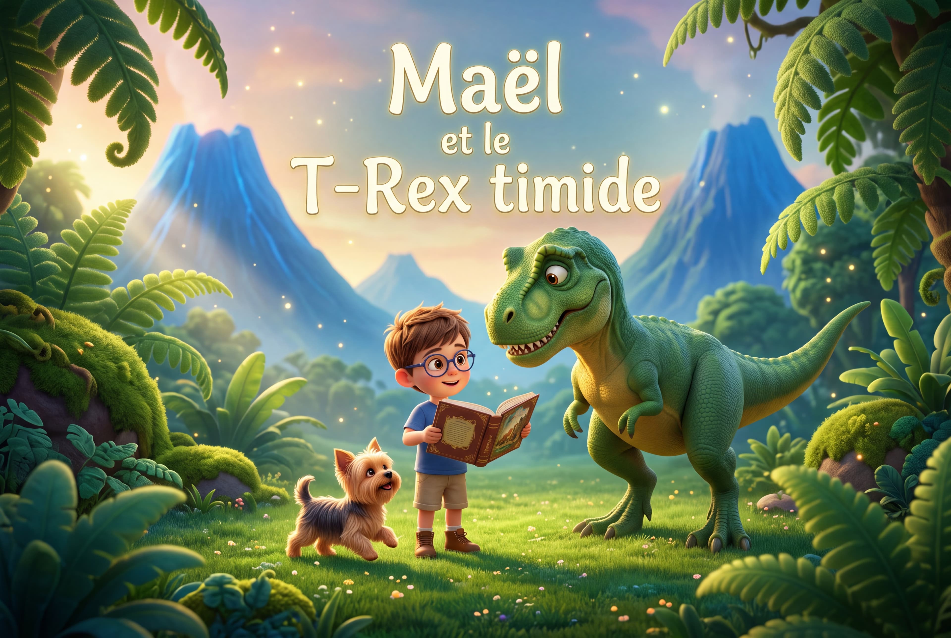 Maël et le T-Rex timide
