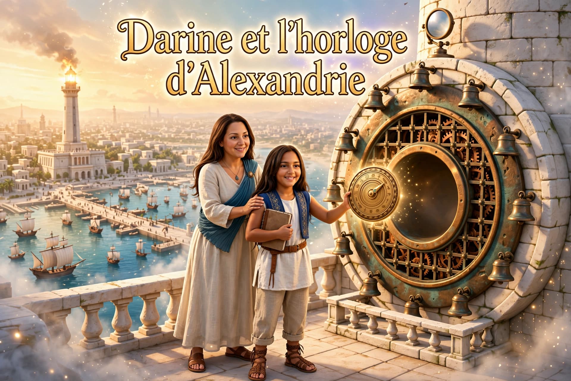 Darine et l'horloge d'Alexandrie