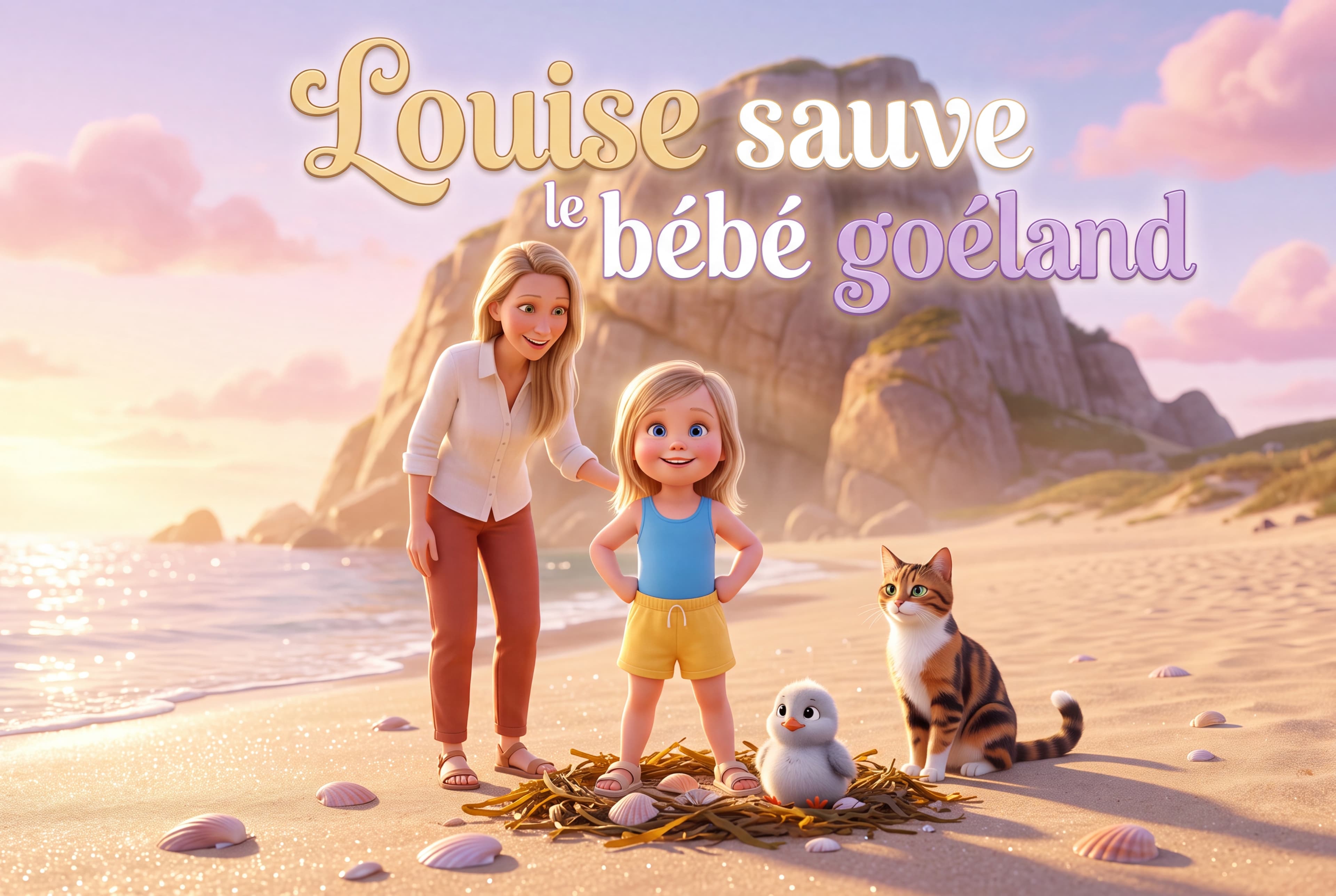 Louise sauve le bébé goéland
