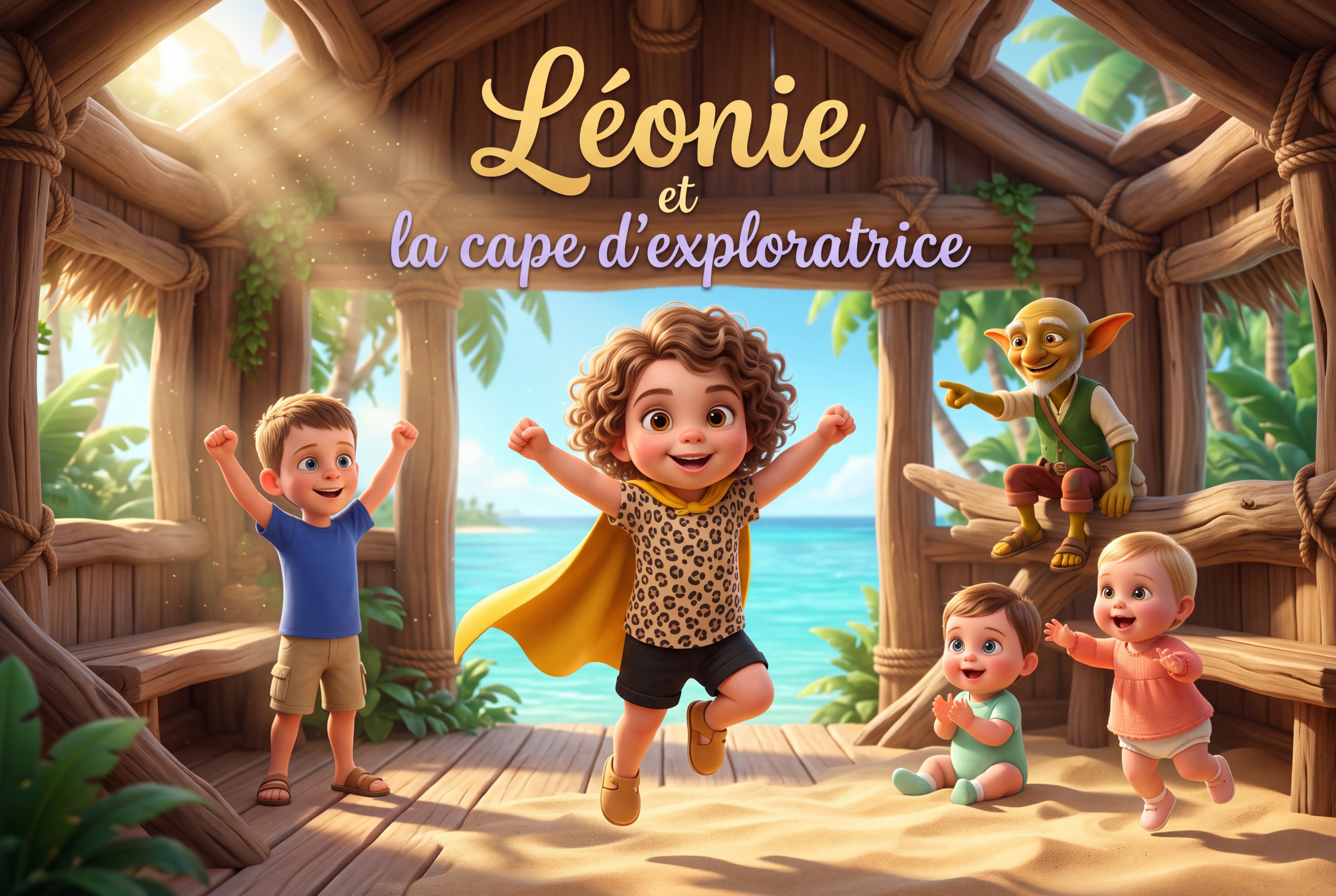 Léonie et la cape d'exploratrice