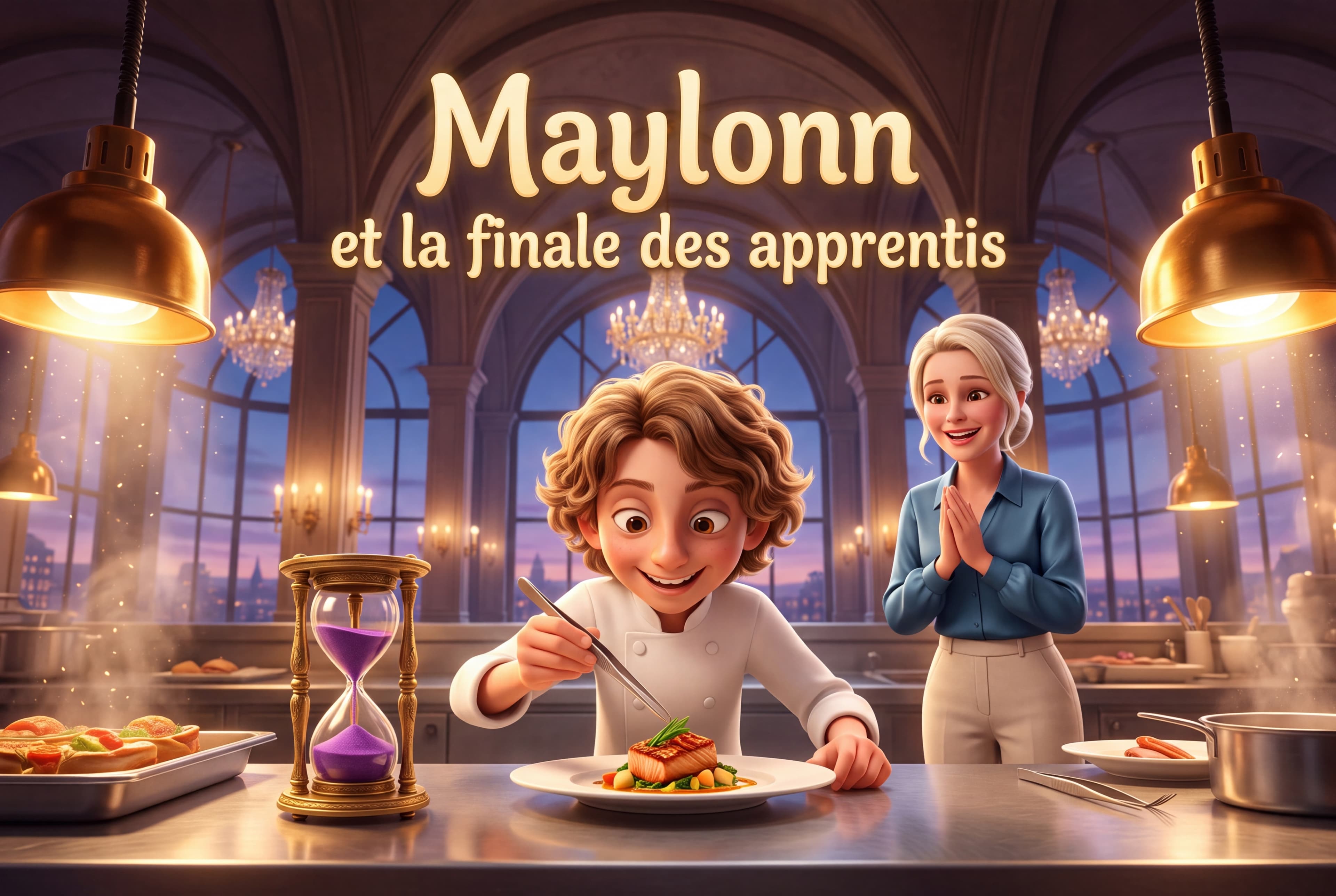 Maylonn et la finale des apprentis