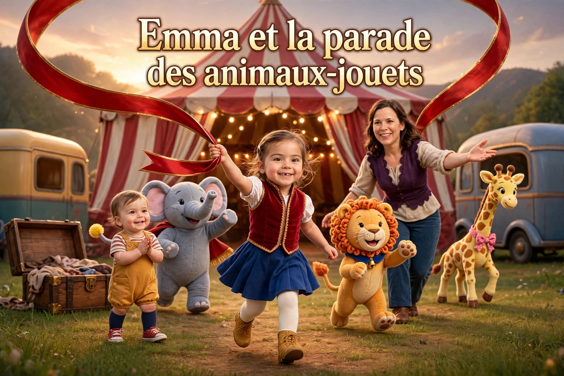 Emma et la parade des animaux-jouets