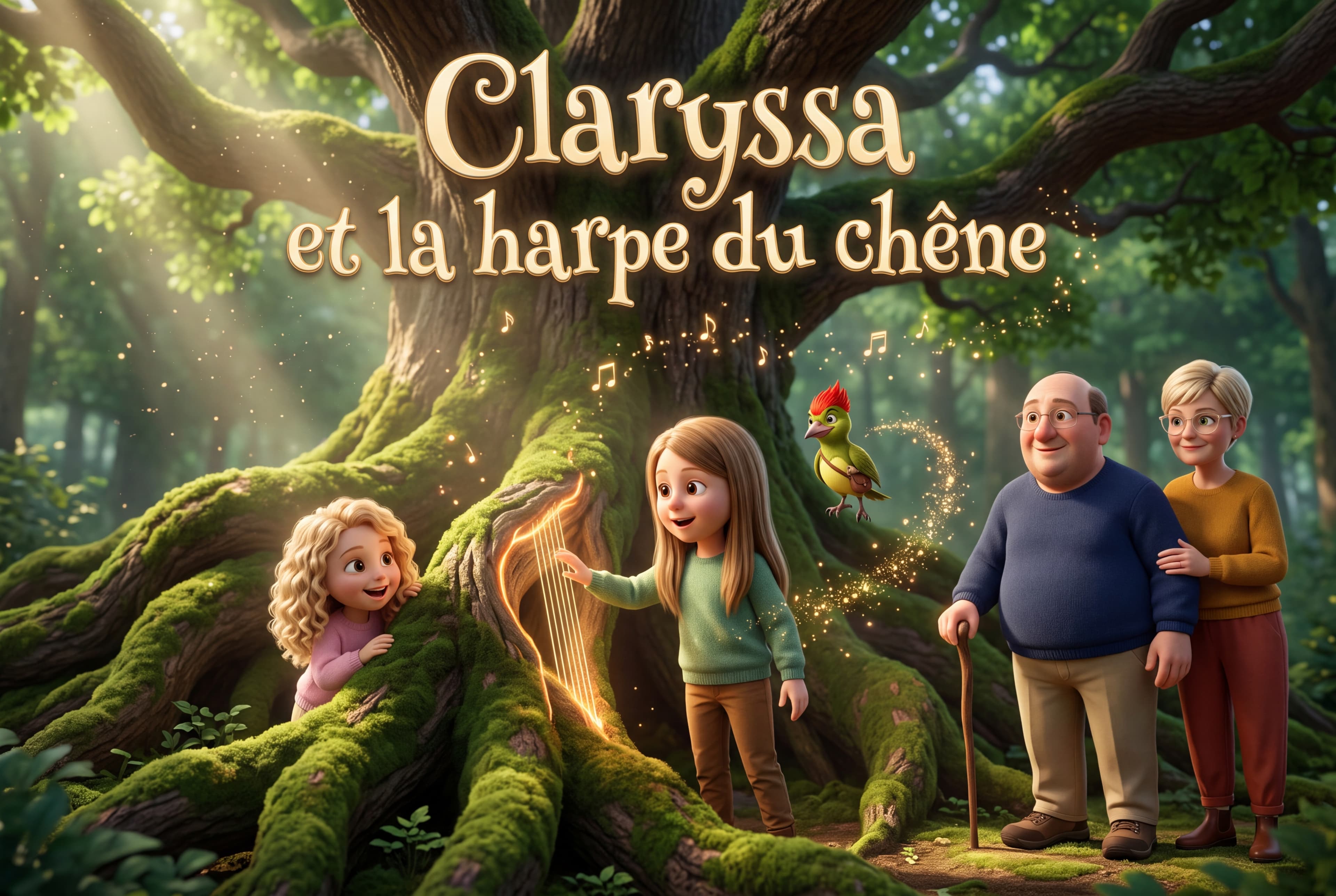 Claryssa et la harpe du chêne
